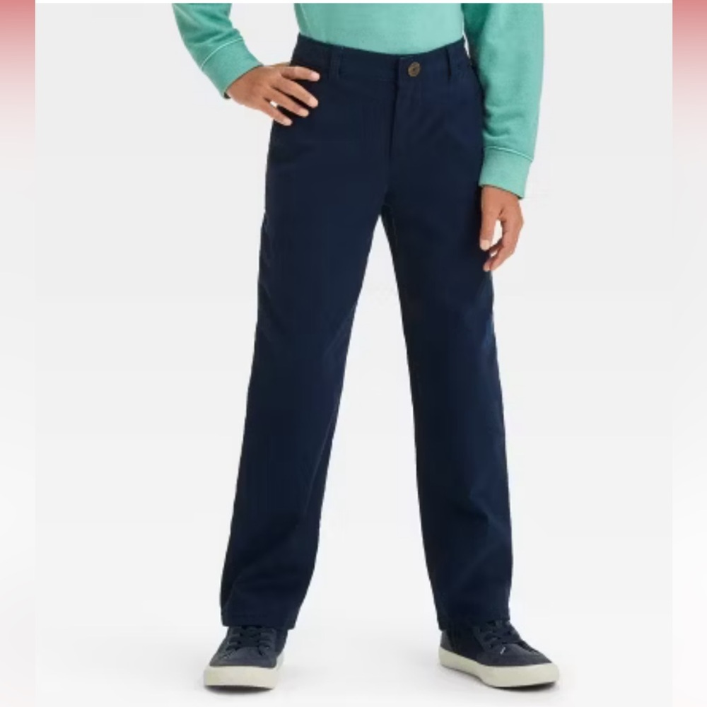 Boys' Stretch Chino School Uniform Pants - Cat & Jack™